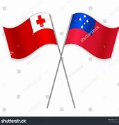 Image result for Samoan and Tongan Flag