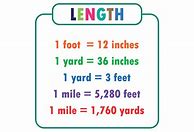 Image result for objects measured in cm feet yard