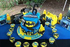 Image result for Batman Cakes Toppers Circle