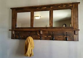 Image result for Coat Rack Mirror