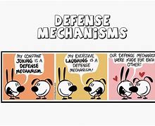 Image result for Defense Mechanisms Cartoons