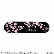 Image result for Pink and Black Skateboard