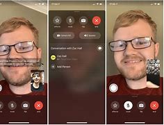 Image result for FaceTime iPhone Interface