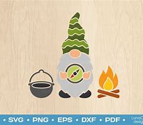 Image result for Camping Gnome SVG