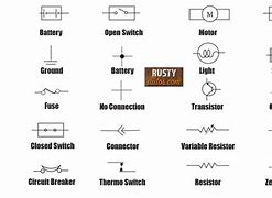 Image result for Auto Electrical Symbols Chart