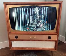 Image result for Converted Magnavox TV Console Flat Screen