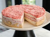 Image result for Strawberry Smoothie Ice Cream Cake