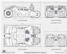 Image result for Batmobile Three View Drawing