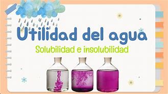 Image result for insolubilidad