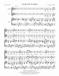 Image result for Away in a Manger Trumpet Sheet Music