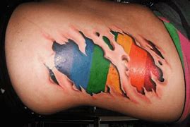 Image result for Rainbow Flag Tattoo