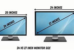 Image result for 24 Inch Monitor Real Size