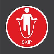 Image result for Skip Sign