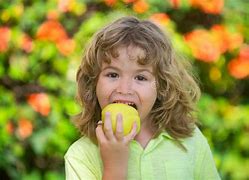 Image result for Kid Eating Apple Meme