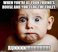 Image result for Baby Toilet Meme