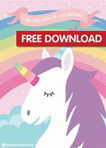 Image result for Unicorn Poster Printable