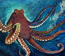 Image result for Octopus Painting