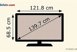 Image result for Ukuran TV LED 55-Inch