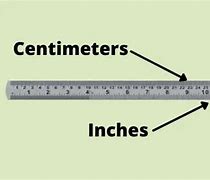 Image result for How Many Cm in One Inch