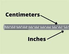 Image result for How Many Centimeters in 1 Inch