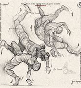 Image result for Wrestling Top and Bottom Sketch
