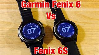 Image result for Garmin Fenix 6s vs 6 Size