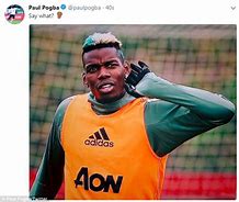 Image result for Pogba Blue Hair