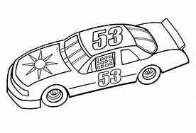 Image result for Blank NASCAR Car Drawing