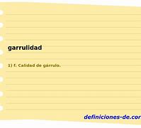 Image result for garrulidad