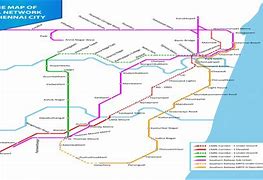 Image result for Chennai Metro Map