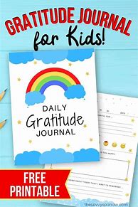 Image result for Daily Gratitude Journal Kids