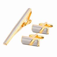Image result for Tie Pin and Cufflink Set