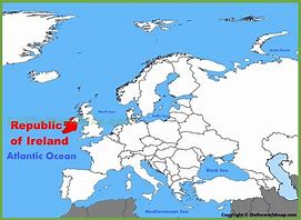 Image result for Ireland Map Europe