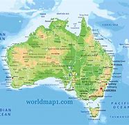 Image result for Australia Oceania Map