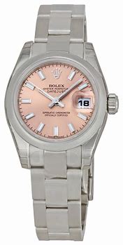 Image result for White and Pink Rolex