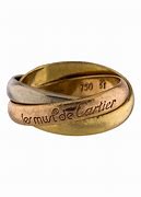 Image result for Cartier Band Trinity Ring