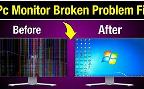 Image result for Broken Dell Screen