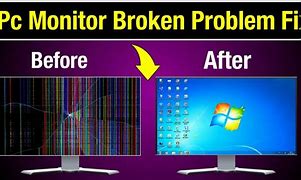 Image result for Damaged Computer Screen