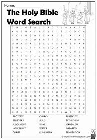 Image result for Religious Word Searches Printable