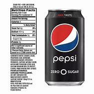 Image result for Diet Pepsi Nutrition Label