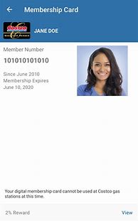 Image result for Costco Membership Card Template