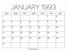 Image result for January 4 1993