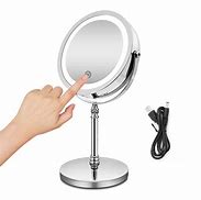 Image result for Stand Touch Mirror Temu