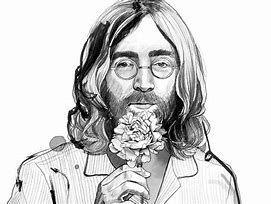 Image result for John Lennon Sketches Clip Art
