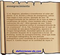 Image result for ennegrecimiento