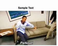 Image result for The Office Parkour Meme Template