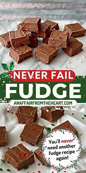 Image result for Never Fail Fudge