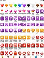 Image result for Android Emoji Meanings Chart