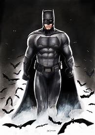 Image result for Realistic Batman Drawing