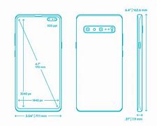 Image result for Galaxy S10 Size
